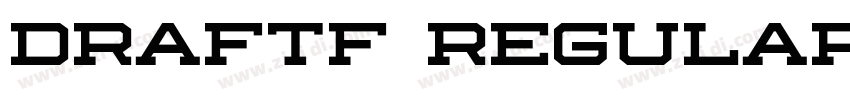 DraftF Regular字体转换 DraftF Regular字体转换